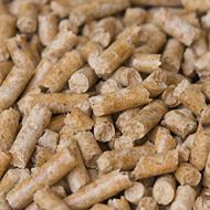 Pellets and firewood