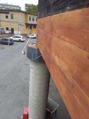 laminated beam 17 meters joint with XEPOX resin