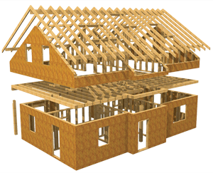 Case in legno